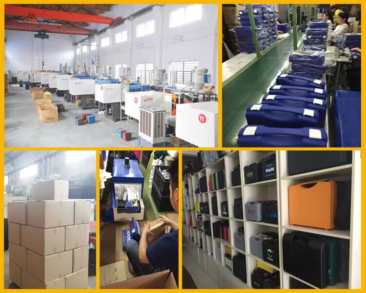 Plastic tool box injection molding process