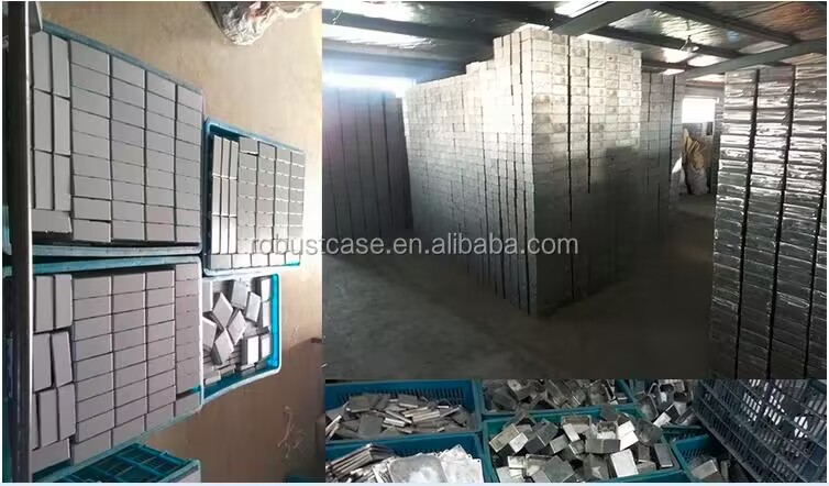 Aluminum waterproof box process